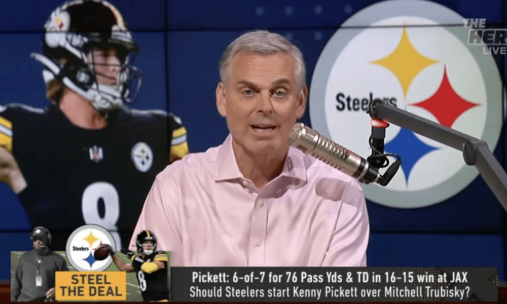 Built To Last: Colin Cowherd Picks Steelers Over Ravens In AFC North  Prediction - Steelers Depot