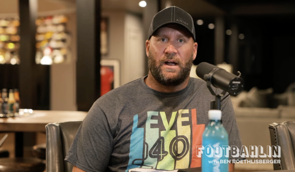 Ben Roethlisberger Debuts New Podcast 'Footbahlin